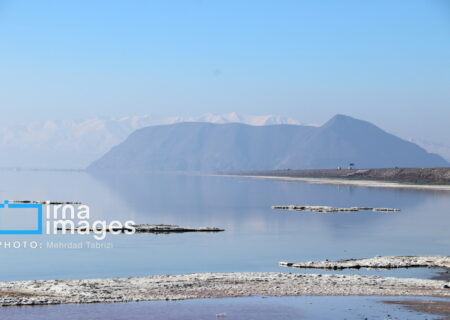 تراز آبی دریاچه اورمیه ۵۶ سانتی‌متر افزایش یافت