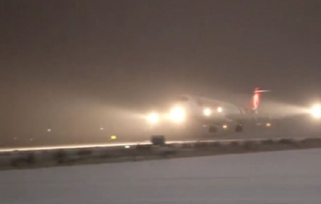 پروازهای فرودگاه بین‌المللی تبریز دایر است