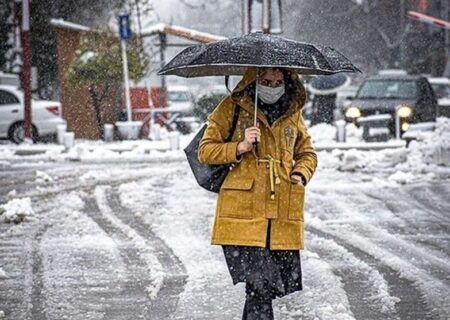 هشدار بارندگی و کاهش شدید دما در ۲۶ استان