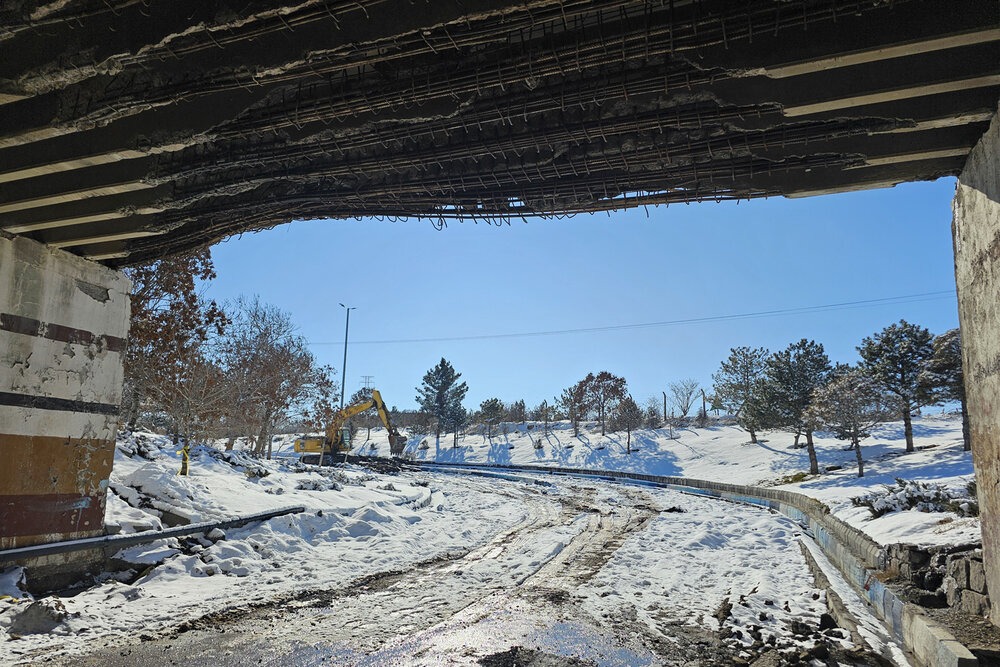پروژه مقاوم‌سازی پل ترمینال تبریز آغاز شد