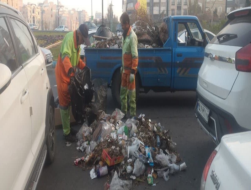 جمع‌آوری بیش از ۱۵هزار و ۲۰۰تن زباله از معابر سطح حوزه شهرداری منطقه۲ تبریز در چهار ماه گذشته
