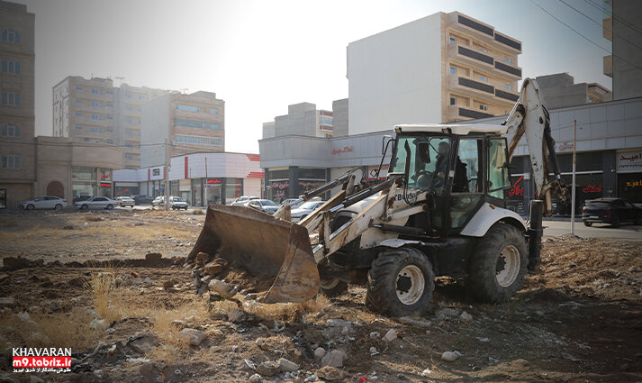قطعات خالی شهرک خاوران تسطیح و پاکسازی می شود