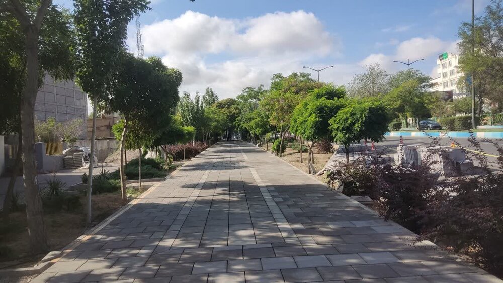 اجرای ۷۰ درصدی بازپیرائی جاده ائل گلی توسط شهرداری منطقه ۲