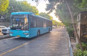 نوسازی ناوگان فعال اتوبوسرانی در خط کوجووار- باغ معروف