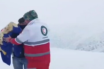 جان کودک هوراندی با تلاش چهار ساعته امدادگران هلال احمر نجات یافت