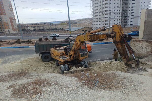 آغاز خاکبرداری و احداث ایستگاه آتشنشانی شهرک مرزداران