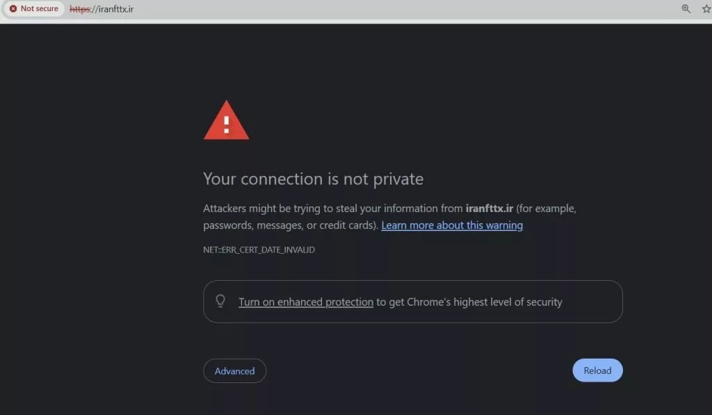 بحران تمدید SSL در دوران قطع اینترنت، امنیت کاربران را به خطر انداخته است
