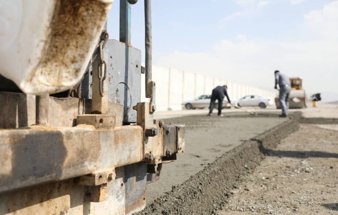 چهارخطه شدن محور ۲۴ کیلومتری پل مقاومت شهدا–هریس کلید خورد