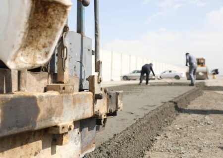 چهارخطه شدن محور ۲۴ کیلومتری پل مقاومت شهدا–هریس کلید خورد