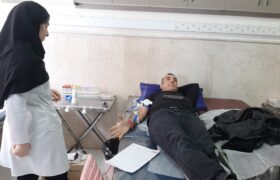 مشارکت کارکنان مجتمع مس سونگون در طرح اهدای خون/ اخذ ۶۸ کیسه خون از داوطلبان