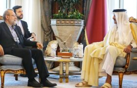 تبادل آخرین تحولات مذاکرات هسته‌ای با وزیر امور خارجه قطر