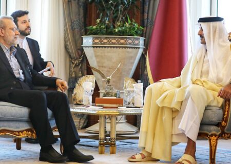 تبادل آخرین تحولات مذاکرات هسته‌ای با وزیر امور خارجه قطر
