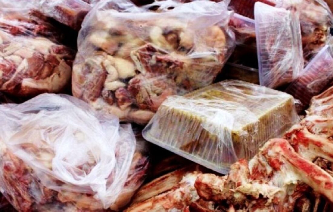کشف ۱۳ تن گوشت و فرآورده های پروتئینی فاسد در تبریز