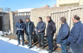 بازدید شهردار منطقه ۲ تبریز از پروژه های شهرسازی