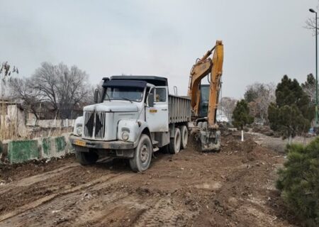 آغاز عملیات اجرایی احداث رمپ خروجی کنارگذر شمال‌غرب تبریز به بلوار ملت