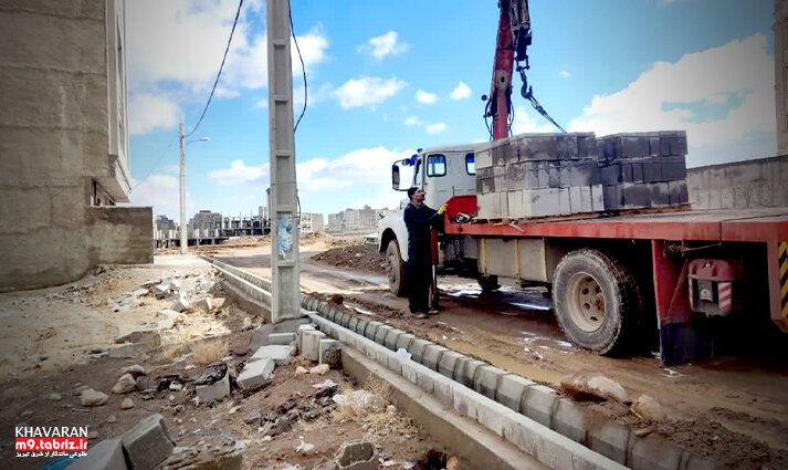 تکمیل جدولگذاری و زیرسازی کوچههای خیابان ۳۵ متری نبوت در منطقه ۹