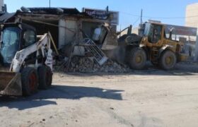 تخریب ۵ باب مغازه در جاده تهران/ ۹۵ درصد باند کندرو محدوده منطقه ۵ آزادسازی شد