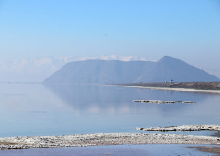 دریاچه اورمیه جان گرفت/ افزایش ۶۸ سانتی‌ متری تراز آب