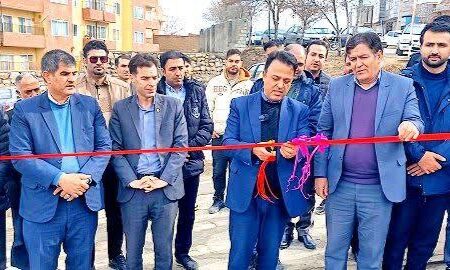 افتتاح و اجرای چند پروژه عمرانی، خدماتی و هوشمندسازی در شهرداری خاروانا