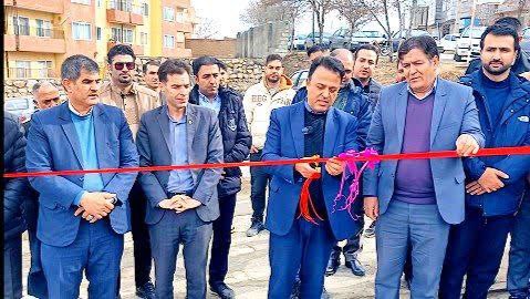 افتتاح و اجرای چند پروژه عمرانی، خدماتی و هوشمندسازی در شهرداری خاروانا