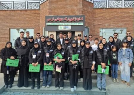 آغاز فعالیت راهنمایان ژئوپارک جهانی ارس