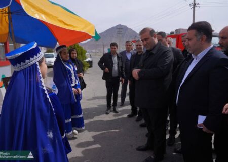 بازدید مدیرعامل سازمان منطقه آزاد ارس از ستادهای استقبال و اسکان مسافران نوروزی