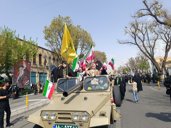 رزمایش «دختران جانفدای تبریزی» برگزار شد