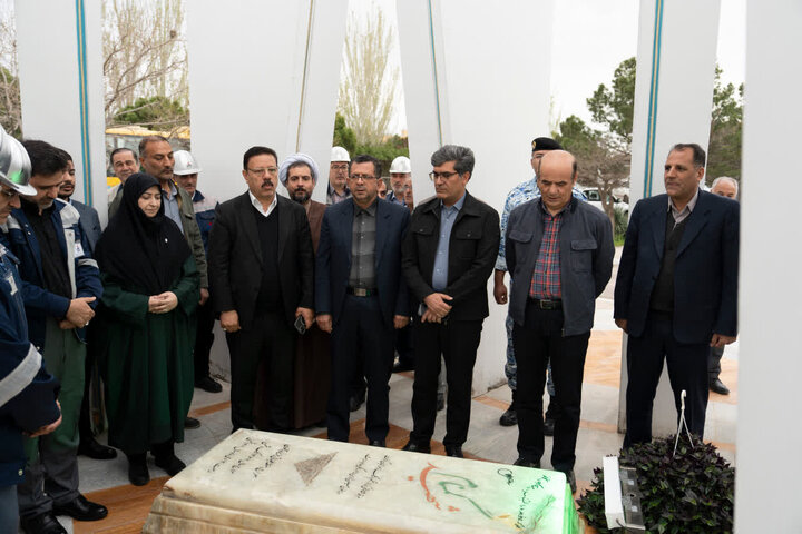 بازدید معاون رئیس جمهور و رئیس سازمان حفاظت محیط زیست از پتروشیمی تبریز