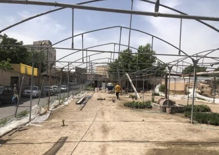 تغییر مکان گلخانه کوی سنجران در راستای افزایش رضایت مندی شهروندان