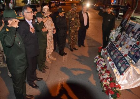 رژه حماسی اقتدار عاشورایی ۳۰۰۰ نفری برادران در مرند برگزار شد