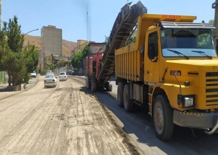 آغاز عملیات بهسازی خیابان بهشت شهرک ارم توسط سازمان عمران شهرداری تبریز