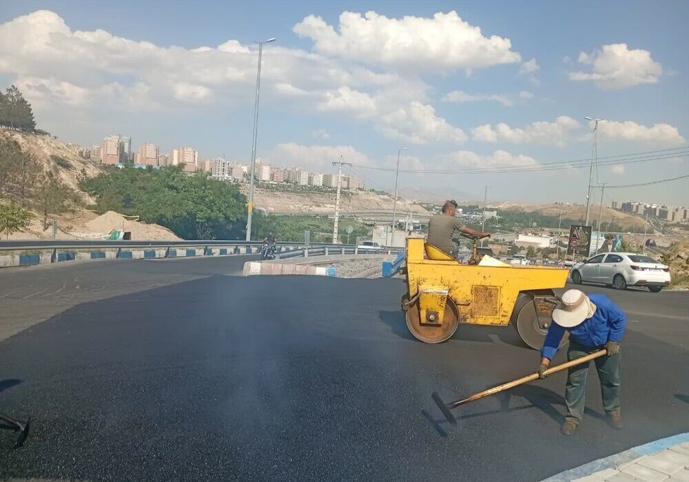 توزیع ۱۵۰ هزار و ۲۱ تن آسفالت در ۶۰۰ محله و معبر تبریز از ابتدای سال جاری