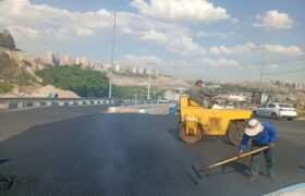 توزیع ۱۵۰ هزار و ۲۱ تن آسفالت در ۶۰۰ محله و معبر تبریز از ابتدای سال جاری