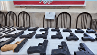 کشف مقادیر قابل توجهی سلاح جنگی در اسکو آذربایجان شرقی