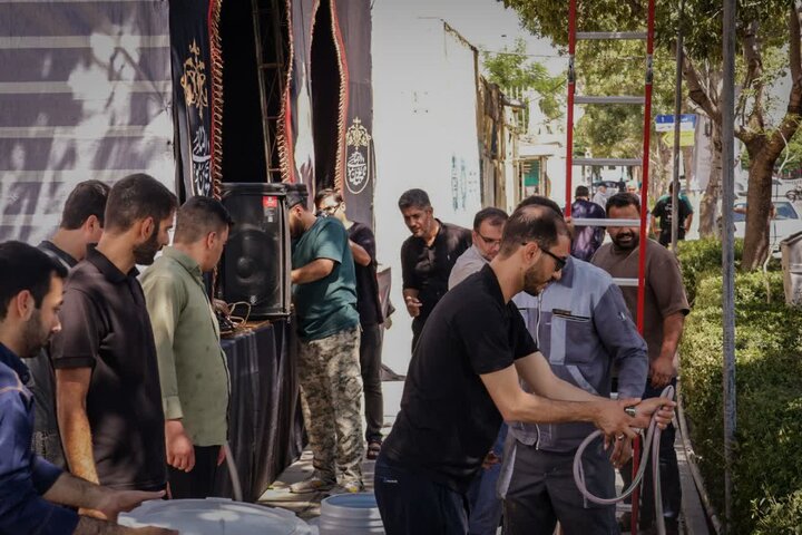 فعالیت ۲۰ موکب آذربایجان شرقی در مشهدمقدس