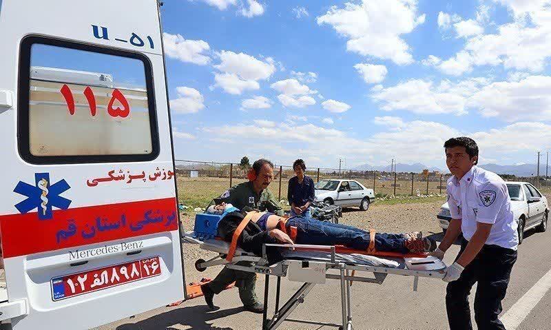 هفته پرحادثه در آذربایجان‌شرقی/ ارایه خدمات اورژانسی به ۴۳۶ مصدوم