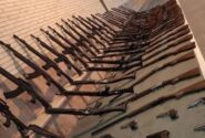 کشف ۳۸ قبضه سلاح جنگی با اشراف اطلاعاتی مرزبانان در غرب کشور