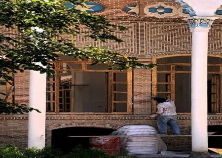 اجرای شبانه‌روزی پروژه مرمتی خانه تاریخی کلکته‌چی در راستای بهره‌برداری از آن تا پایان شهریور