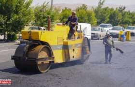 توزیع یک هزار و ۳۷۳ تن آسفالت طی هفته گذشته در محدوده شهرداری منطقه ۹