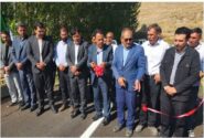 بهرهبرداری از طرح روکش آسفالت راه روستایی نگارستان ورزقان به طول ۶.۵ کیلومتر