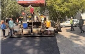 توزیع ۳۵۰ هزار و ۸۷۵ تن آسفالت در۹۲۲ محله و معبر تبریز از ابتدای سال جاری