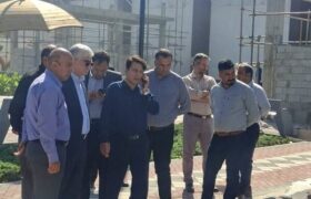 رصد میدانی دو پروژه شاخص منطقه ۸ با حضور معاون فنی و عمرانی شهردار تبریز