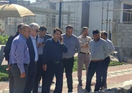 رصد میدانی دو پروژه شاخص منطقه ۸ با حضور معاون فنی و عمرانی شهردار تبریز