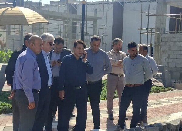 رصد میدانی دو پروژه شاخص منطقه ۸ با حضور معاون فنی و عمرانی شهردار تبریز