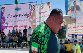 برگزاری اولین دوره مسابقات مردان آهنین آذربایجان شرقی در عجب‌شیر