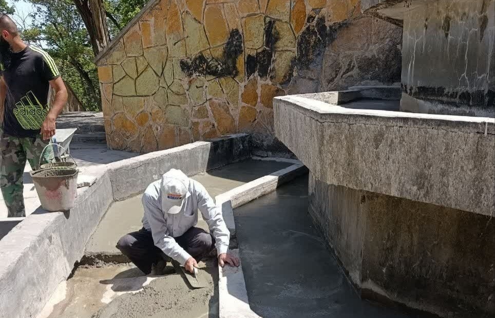 آغاز عملیات مرمت و بازسازی آبشارهای تفرجگاه ائل‌گلی از ابتدای مهرماه
