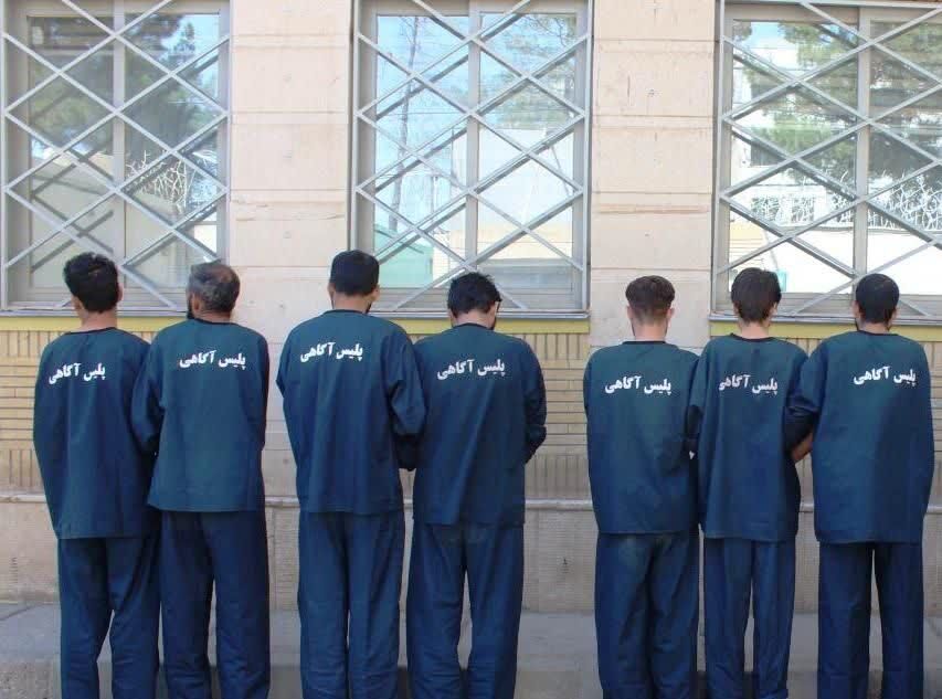 هفت تبعه غیرمجاز در جلفا دستگیر شدند