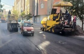 آسفالت ریزی بیش از سه هزار تنی در معابر سطح حوزه شهرداری منطقه ۲ در طول هفته گذشته