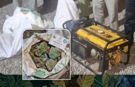 کشف بیش از ۲ تُن مواد معدنی غیرمجاز در پارک ملی ارسباران