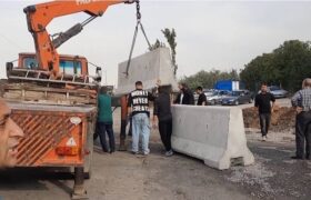 جمع‌آوری دست‌فروشان و مسدودسازی محل بساط‌گستری با نیوجرسی جمع آوری دستفروشان